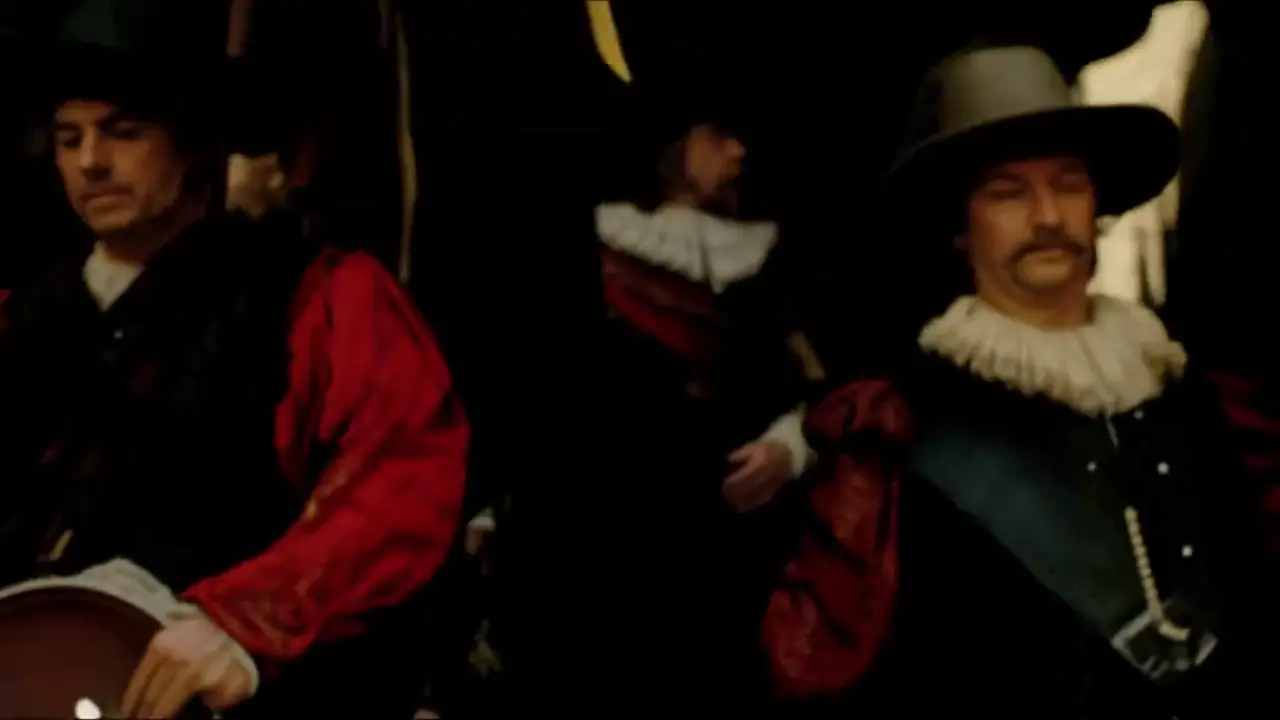 Rembrandt's The Night Watch militia scene brought to life as moving video